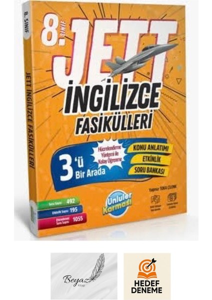 8.sınıf Lgs Jett Ingilizce Fasikülleri Hedef Deneme