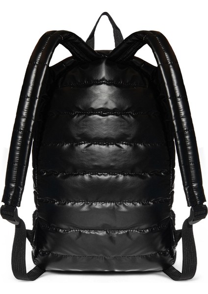 Moods Up Relaxed Kapitone Su Geçirmez Kumaşlı Okul ve Laptop Sırt Çantası Siyah fiyatları