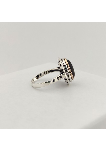 925 Ayar Gümüş Kaplangözü Taşlı Kadın Yüzük indirimleri