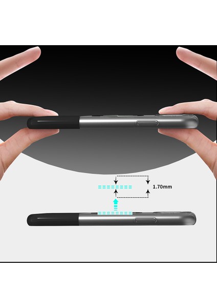 iPhone 11 Kılıf M-Safe Şarj Özellikli Mıknatıslı Omsy Duble Kapak - Gri modelleri