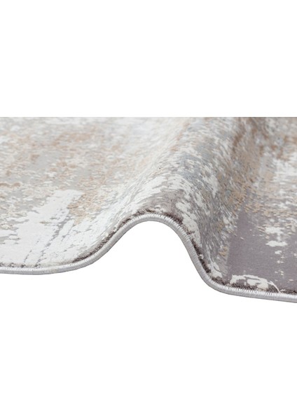 Fresco Xw Fs 05 Stone - Işıltılı Dokuma Bambu Viskon Salon Halısı