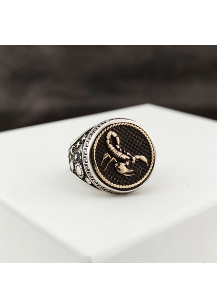 925 Ayar Gümüş Akrep Burcu Yüzük