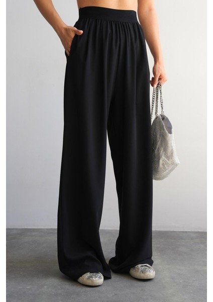 Dokuma Pantolon - Siyah