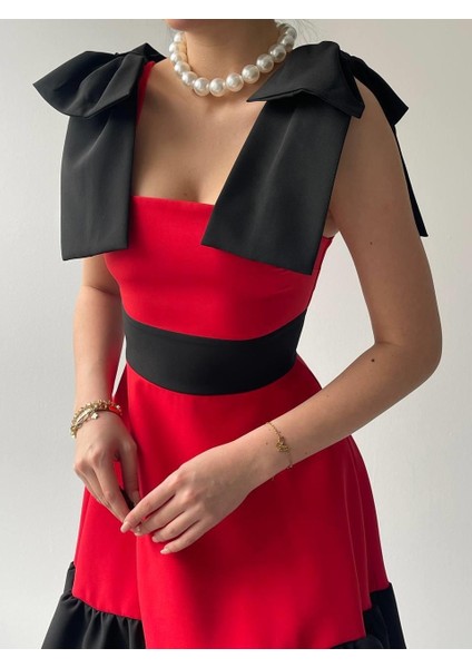 Miron Omuz Fiyonklu Elbise indirimleri