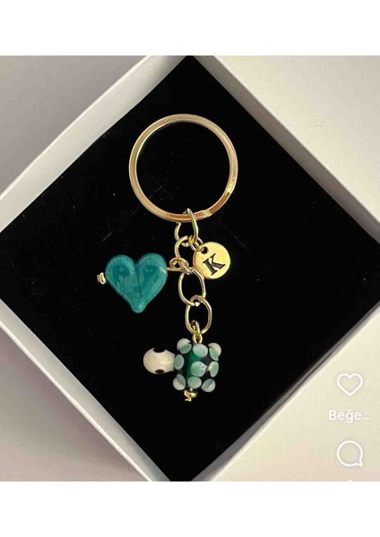 Yeşil Kurbağa Anahtarlık