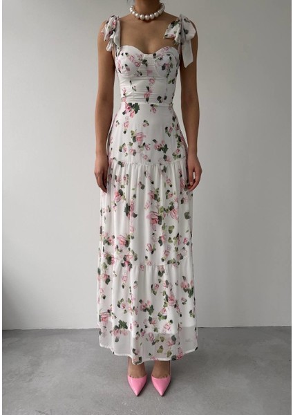 Poses Omuz Bağlamalı Elbise fiyatları