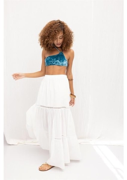 Annie Brode Şerit Detaylı Etek 4036 modelleri