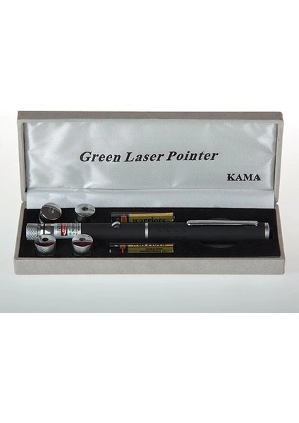 Yeşil Lazer Pointer 8000 Mw 5 Başlıklı fırsatları