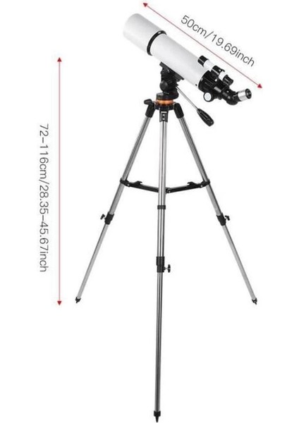 CF50080 Yüksek Netlik Monoküler Kara ve Uzay Teleskobu modelleri