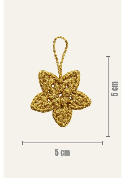 Home Noella 6'lı El Yapımı Yıldız Yılbaşı Ağacı Süs Seti fiyatları