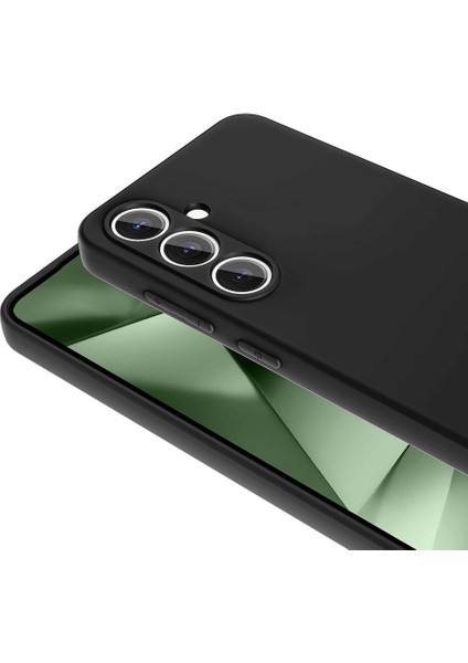 Samsung Galaxy S25 Fe Kılıf Lansman Içi Kadife Silikon + Ekran Koruyucu modelleri