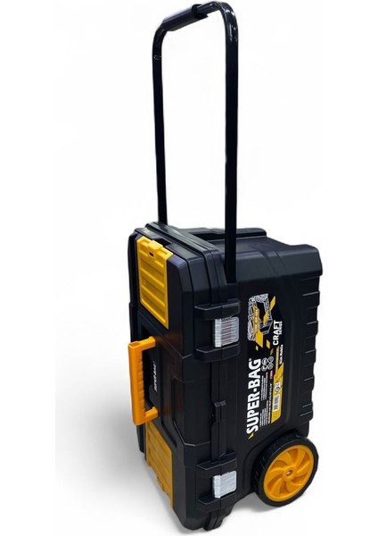 Super Bag 25,6 Inç Mobil Takim Cantasi Cekcekli Alet Tekerlekli Canta ASR4024 fiyatları