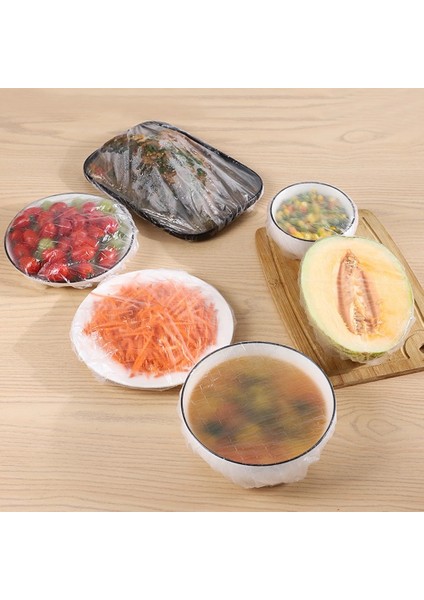 100 Adet Lastikli Tazeliği Koruyan Tencere ve Tabak Bonesi Esnek Strech Kapak fiyatları