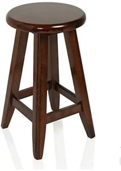 Ahşap Tabure (35 Cm) – Şık ve Dayanıklı