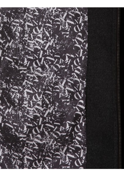 Erkek Antrasit Regular Fit Fermuarlı Ceket 50316426-VR006