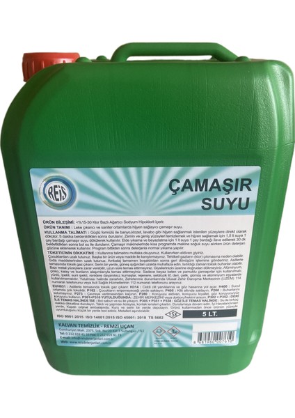 Çamaşır Suyu