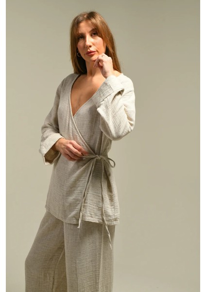 Kenevir Yüksek Bel Pantolon indirimleri