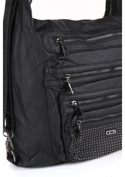 Lüks 16513 Siyah Omuz Çantası