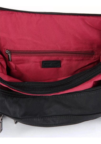 Lüks 16513 Siyah Omuz Çantası