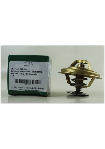 860090 - Termostat T4 Lt 35-Crafter-Carravelle-Tranporter 2.4-2.5 Tdı 67×26X35