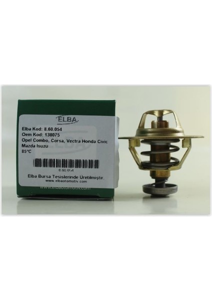 860054 - Termostat 85C Corsa B-C-Astra F-G-H-Combo-Vectra B 1.7 Dtı-1.7 Cdtı