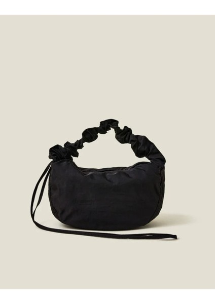 Ruched Slıng Bag Pink