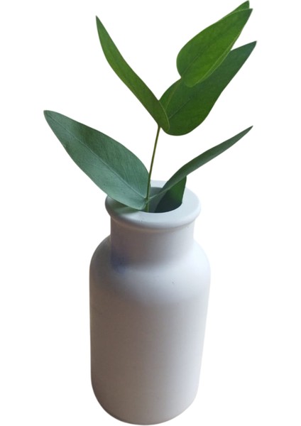 Homemade Dekoratif Obje – Mavi Yeşil Mermer Desenli Taş Vazo fırsatları