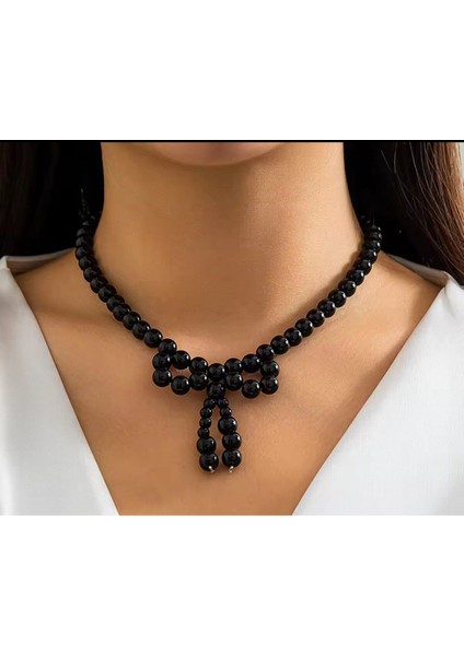 Şıklığınızı Tamamlayacak Kadın Incili Fiyonik Kolye