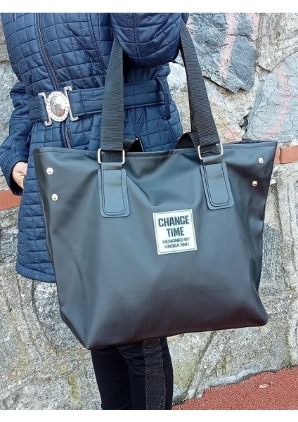 Patlı Kadın Shopper Omuz Çantası indirimleri