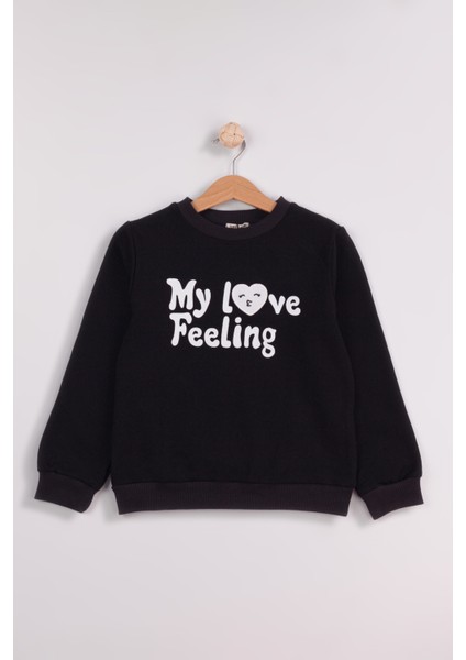 Kız Çocuk 2'li Paket Basic Sweatshirt modelleri