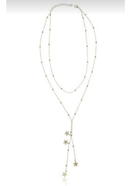 Şıklığınızı Tamamlayacak Zincirli Yıldız Kolye
