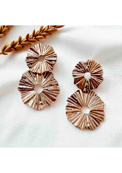 Melekcehobi Takı Xuping Marka Çift Halkalı Trend Küpe modelleri