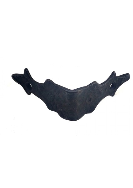 Antika Tarz Dekoratif Pirinç Gönye - Yan, Oksit