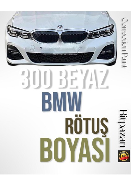 Bmw 300 Alpin White Rötüş Boyası 20 Ml.
