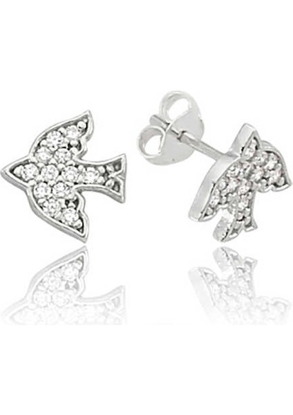 925 Ayar Gümüş Kırlangıç Çivili Küpe EA0710049 fiyatları