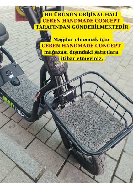 Vsm Uyumlu Paspas ve Ön Sepet Paspası, Gri Ikili Vsm Paspas, Elektrikli Bisiklet Aksesuar Vsm Paspas fiyatları