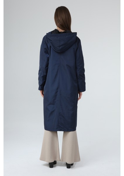 Veger Içi Kürklü Su Geçirmez Uzun Trençkot fırsatları