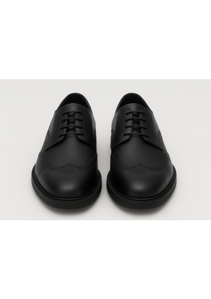 GR0389 Hakiki Deri Hafif Eva Taban Küçük Numara 38 Numara Garson Boy Damatlık Erkek Klasik Ayakkabı