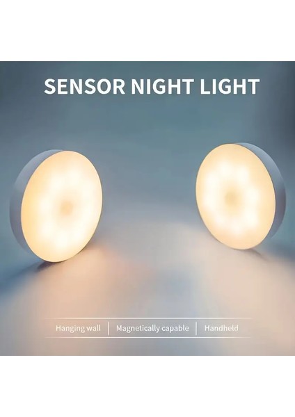 Hareket Sensörlü USB Şarjlı Spot Lamba – Mıknatıslı & Yapışkanlı, Gün Işığı Led, Kablosuz Aydınlatma fiyatları