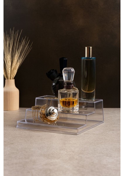 3 Merdivenli Pleksi Stand Baharatlık Standı Kozmetik Standı Sadece Stand fiyatları