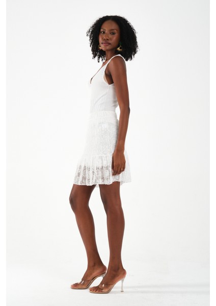 Pliseli Mini Etek modelleri