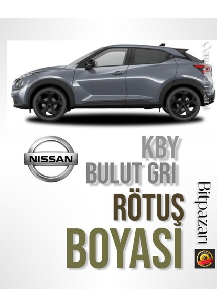 Nıssan Juke Kby Bulut Gri Rötuş Boyası 25ML Fırçalı Şişe –