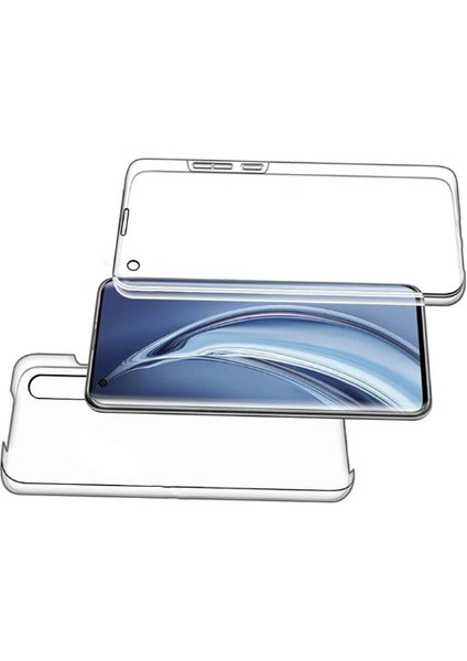 Xiaomi Mi 10 Kılıf Omsy Enjoy Kapak-Renksiz