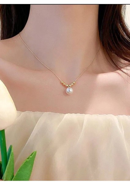 Zarif Inci Zincir Kolye ile Şıklığınızı Tamamlayın