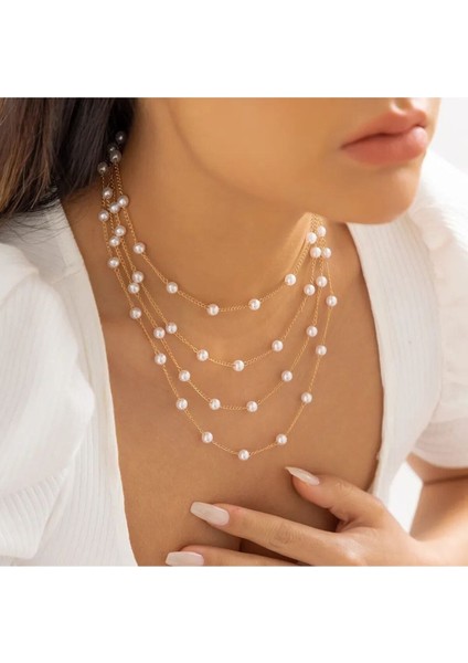 Zarif Inci Zincirli Kolye ile Şıklığınızı Yansıtın