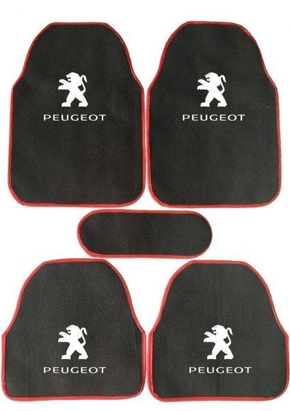 Peugeot 307 Renkli Şerit Halı Paspas
