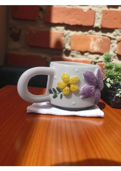 Seramik El Yapımı 3 Boyutlu Fincan modelleri