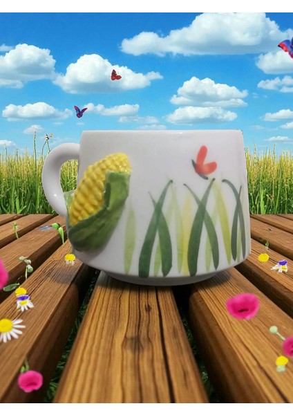 Seramik El Yapımı 3 Boyutlu Fincan modelleri