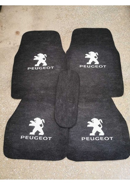Peugeout Siyah Oto Halı Paspas
