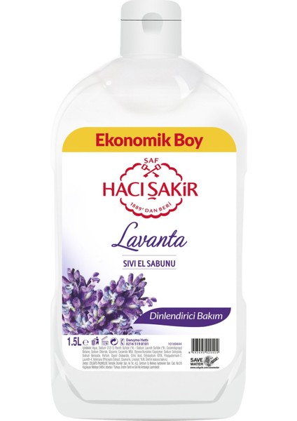 Lavanta Dinlendirici Bakım Sıvı El Sabunu 1500 ml